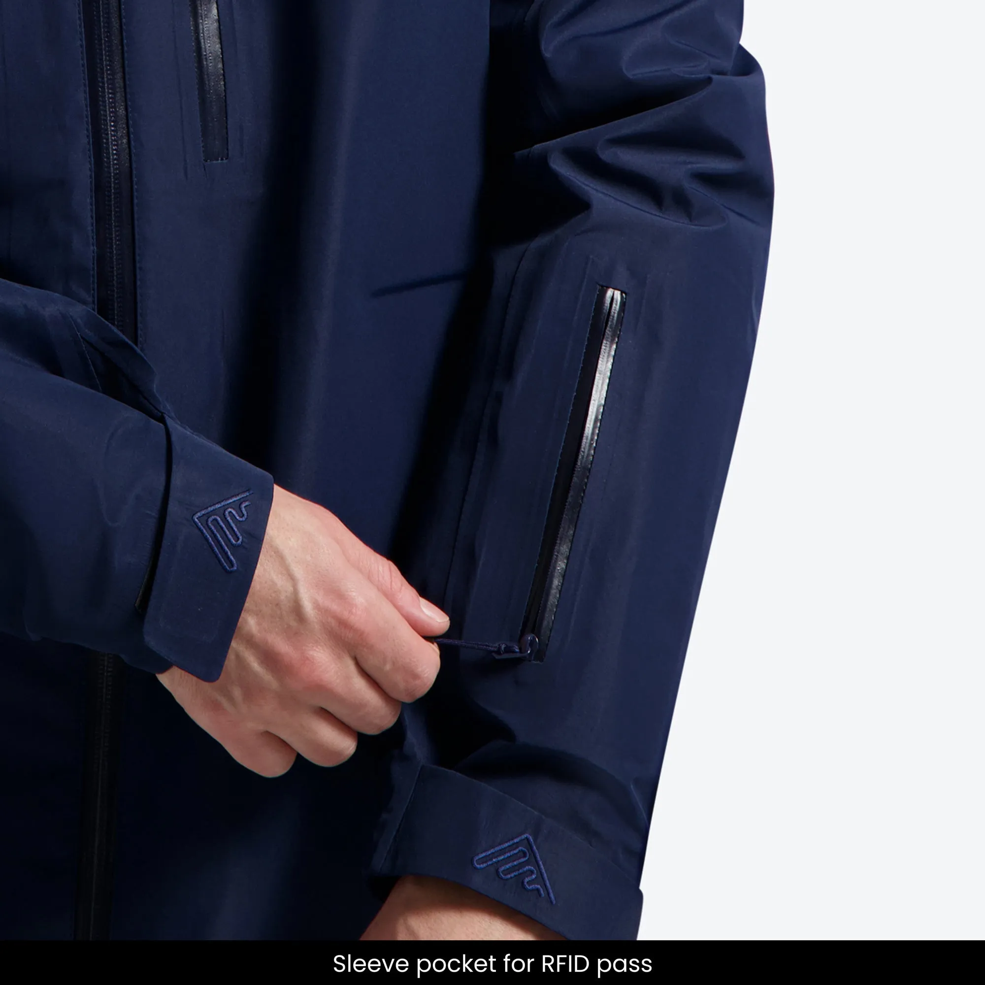 All weather Hardshell Jacket Dark Blue | Women