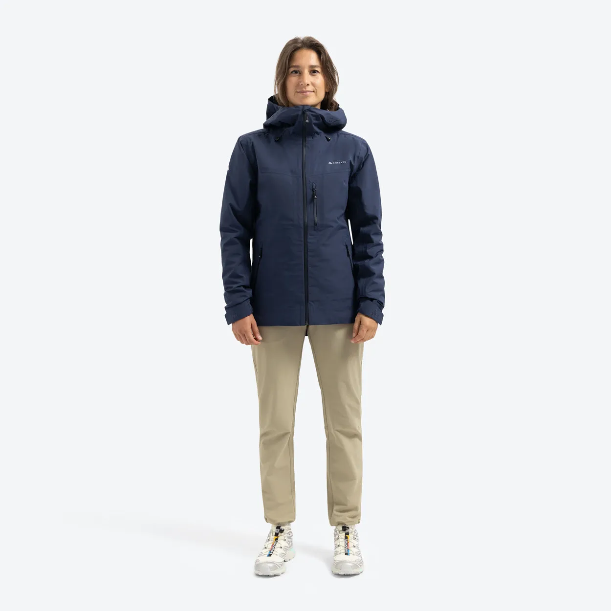 All weather Hardshell Jacket Dark Blue | Women