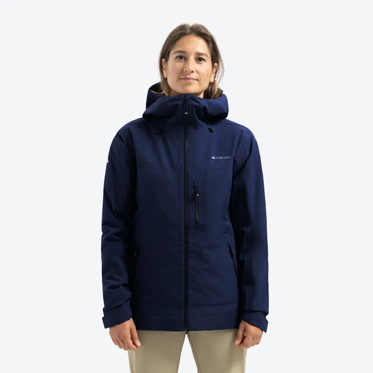 All weather Hardshell Jacket Dark Blue | Women