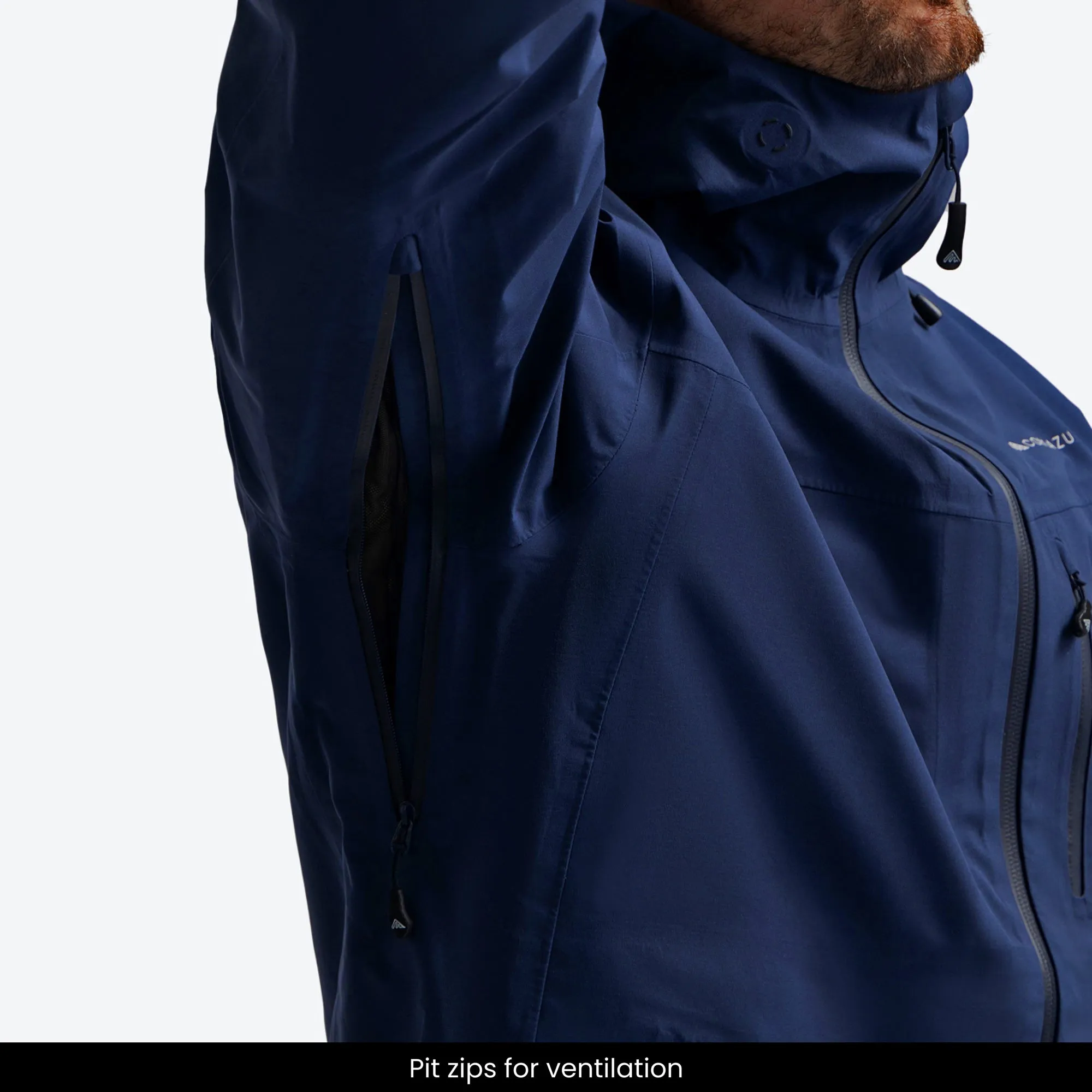 All weather Hardshell Jacket Dark Blue | Women