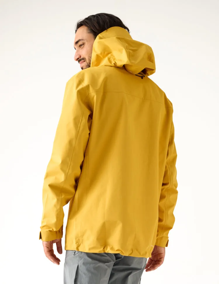 All weather Hardshell Jacket Yellow | Men