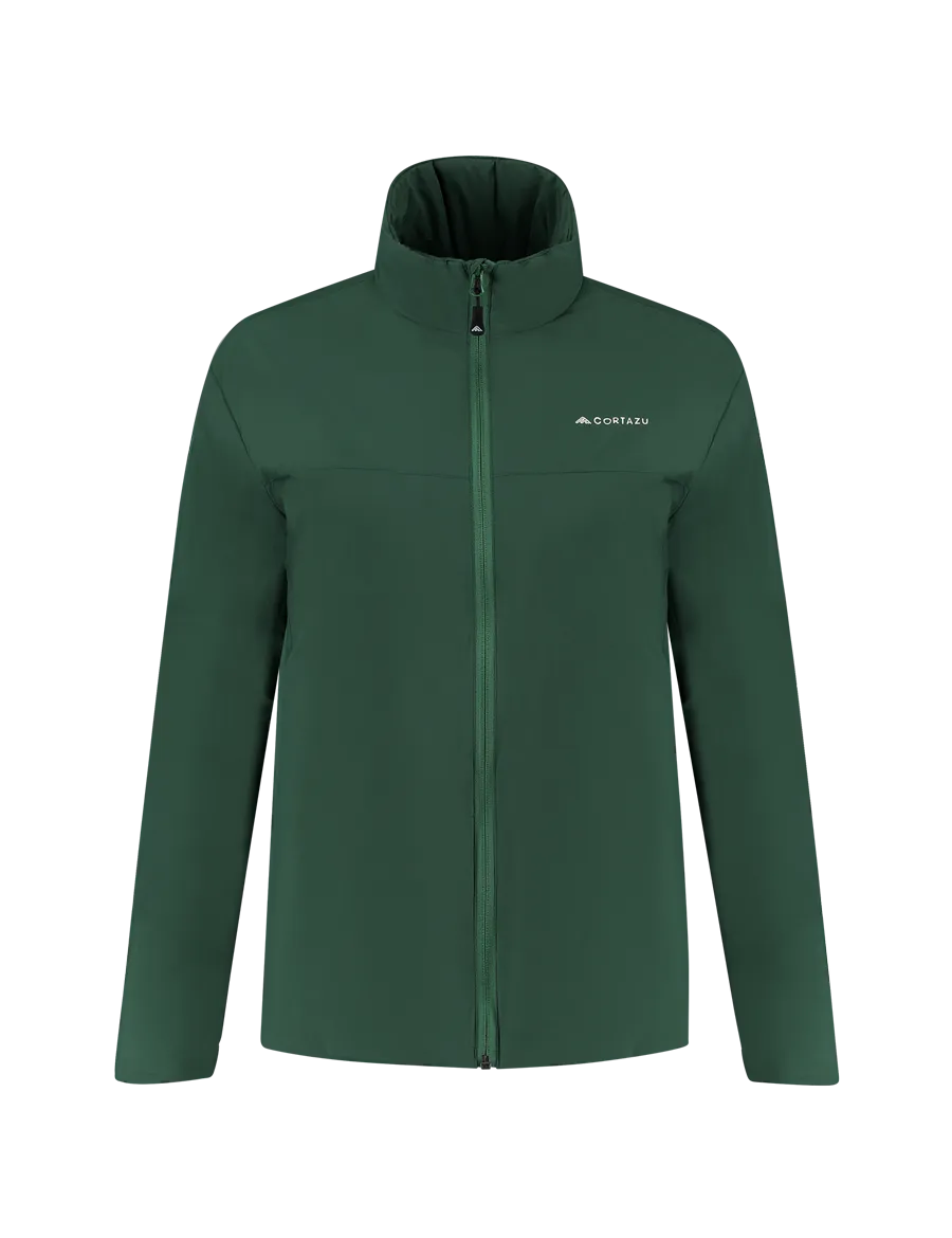 All weather Mid-layer Jacket Dark Green | Women