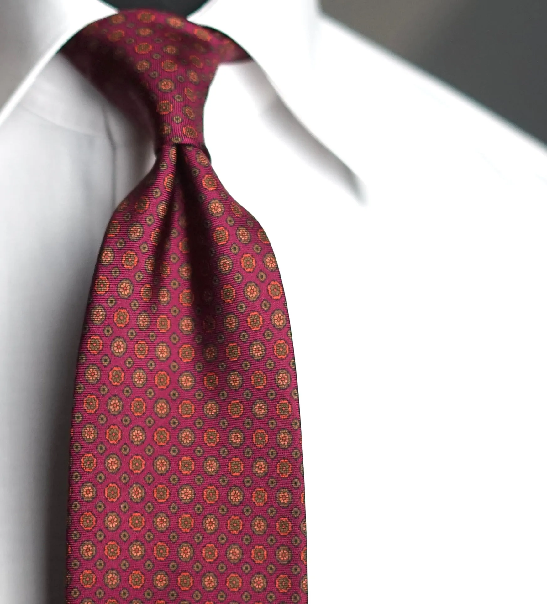 Amarena Silk Necktie