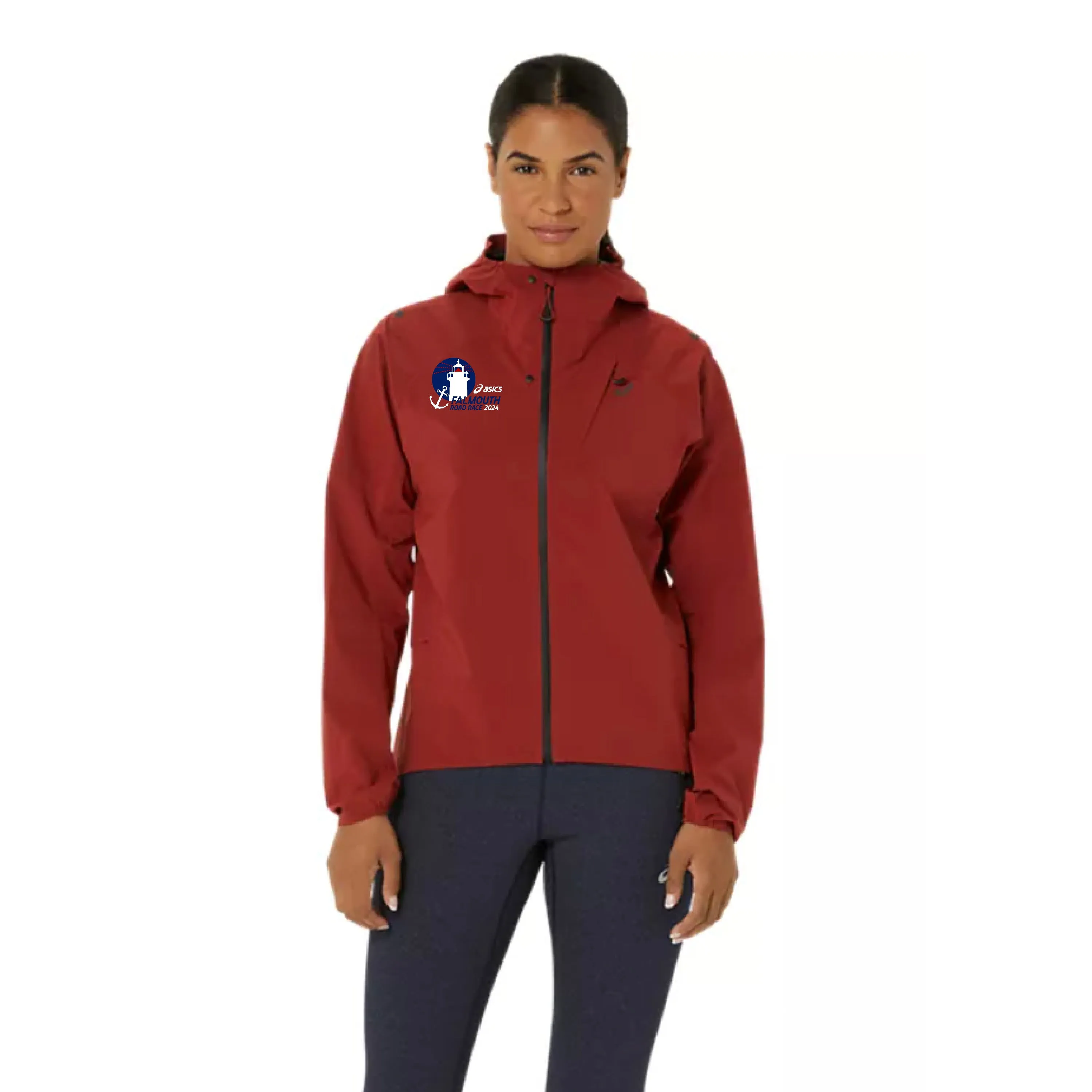 ASICS Women's Falmouth Road Race 2024 Metarun Waterproof Jacket (2012D092-600) FRR21 (POS)