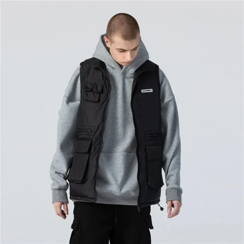 Black Techwear Vest