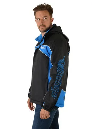 Bullzye Mens Bazooka Jacket - Black/Royal - B2W1704039