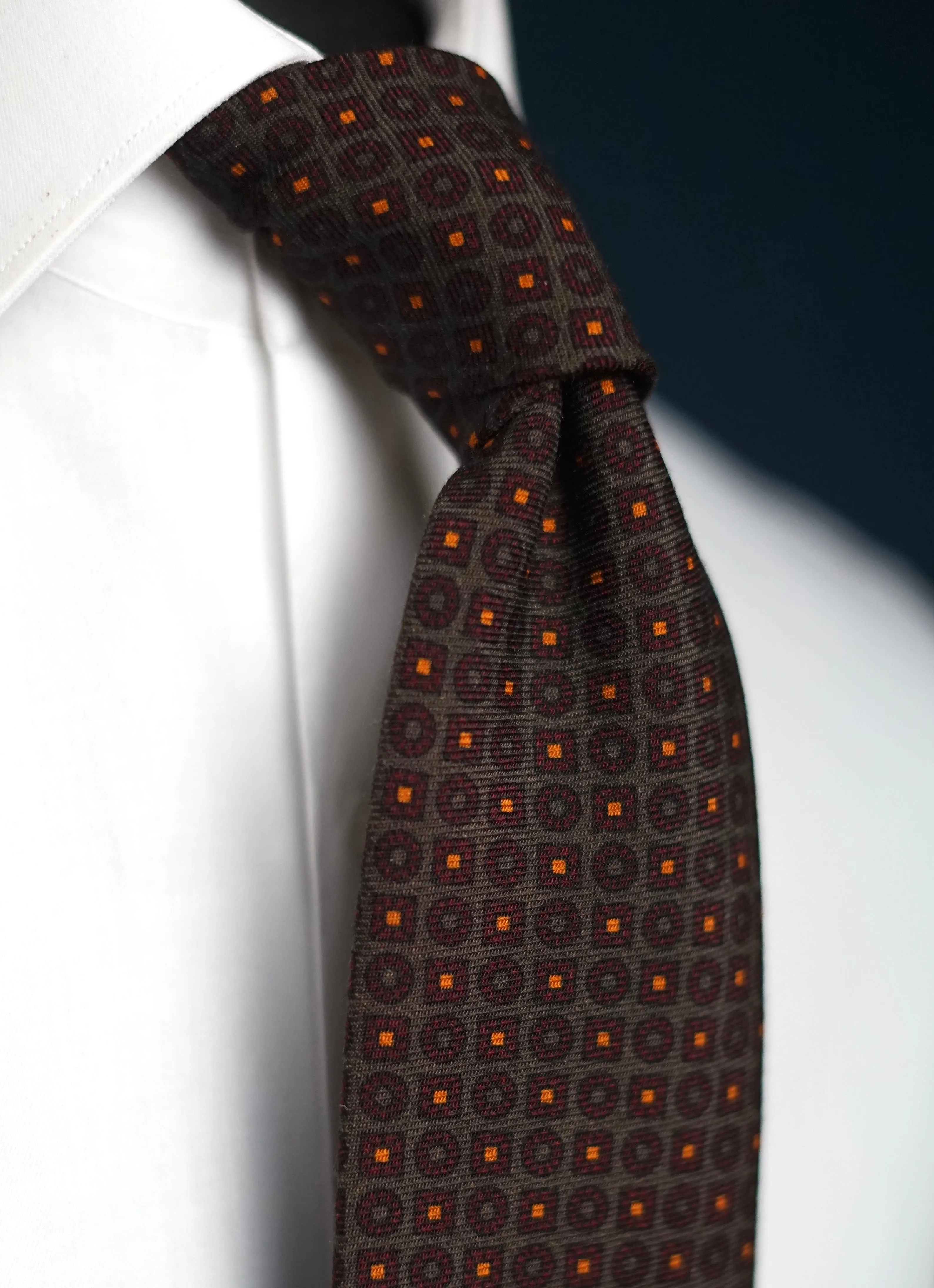 Carbone Soft Wool Necktie