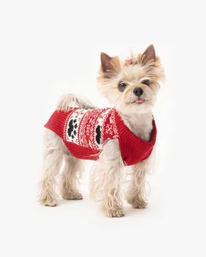 Christmas dog sweater