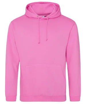 College hoodie | Candyfloss Pink