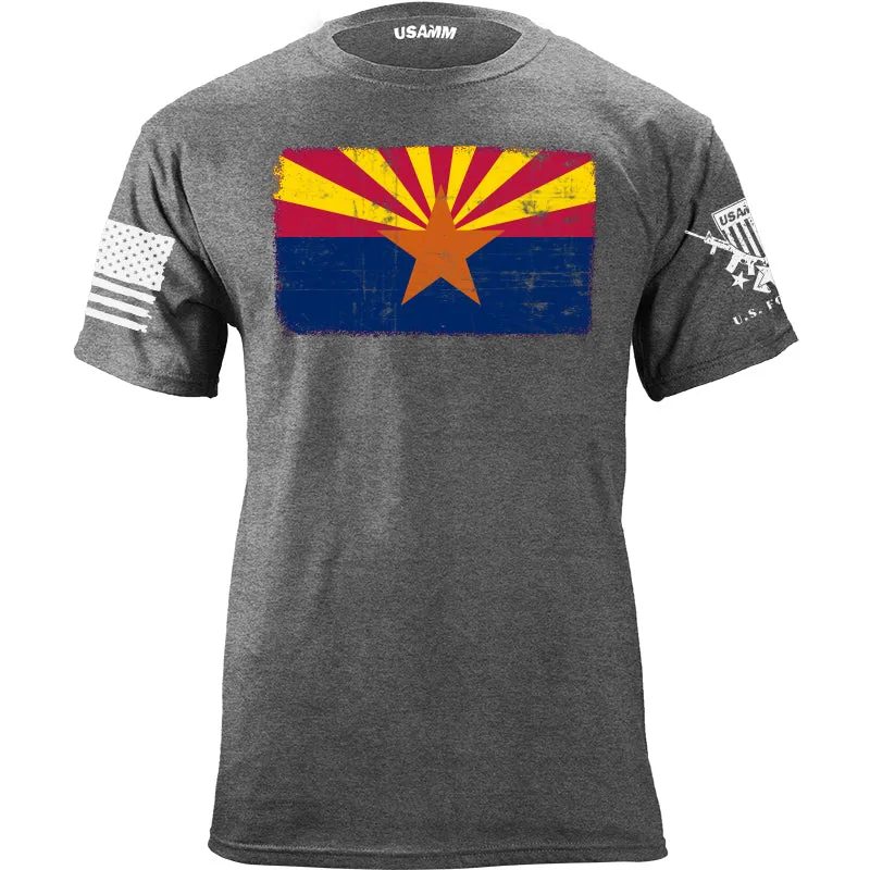 Distressed Arizona Flag T-Shirt