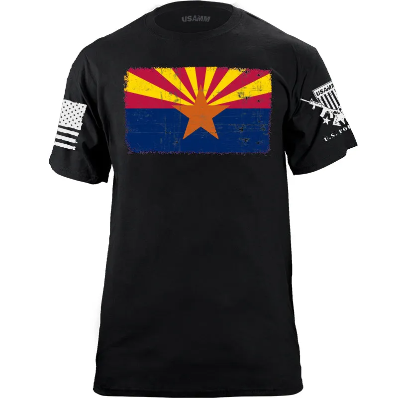 Distressed Arizona Flag T-Shirt