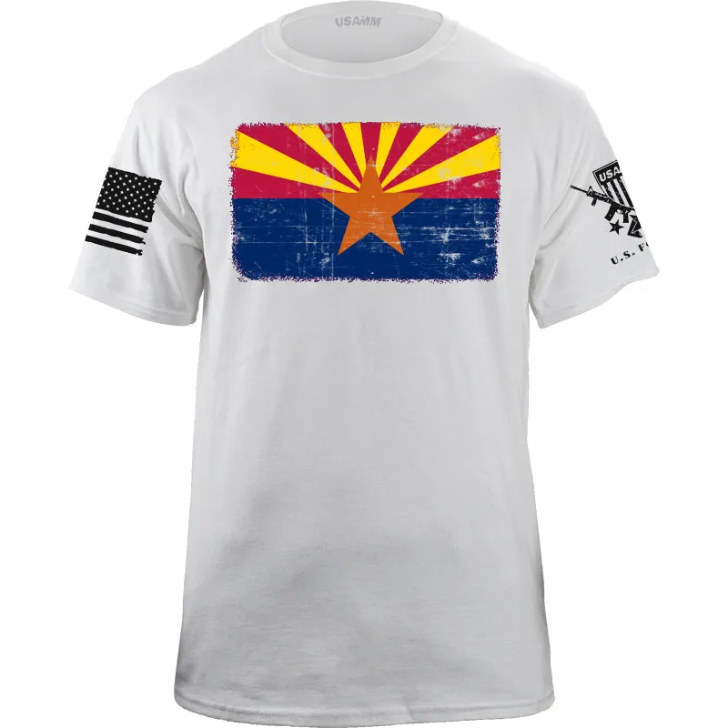 Distressed Arizona Flag T-Shirt