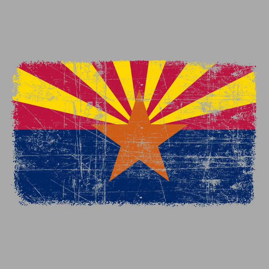 Distressed Arizona Flag T-Shirt