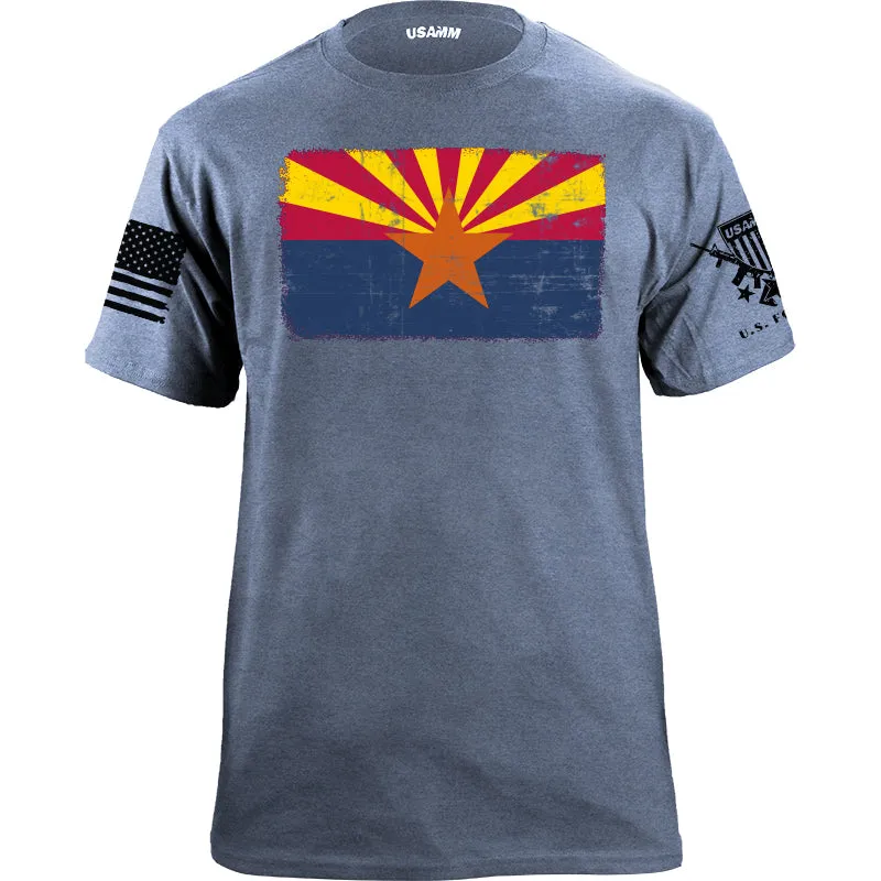 Distressed Arizona Flag T-Shirt