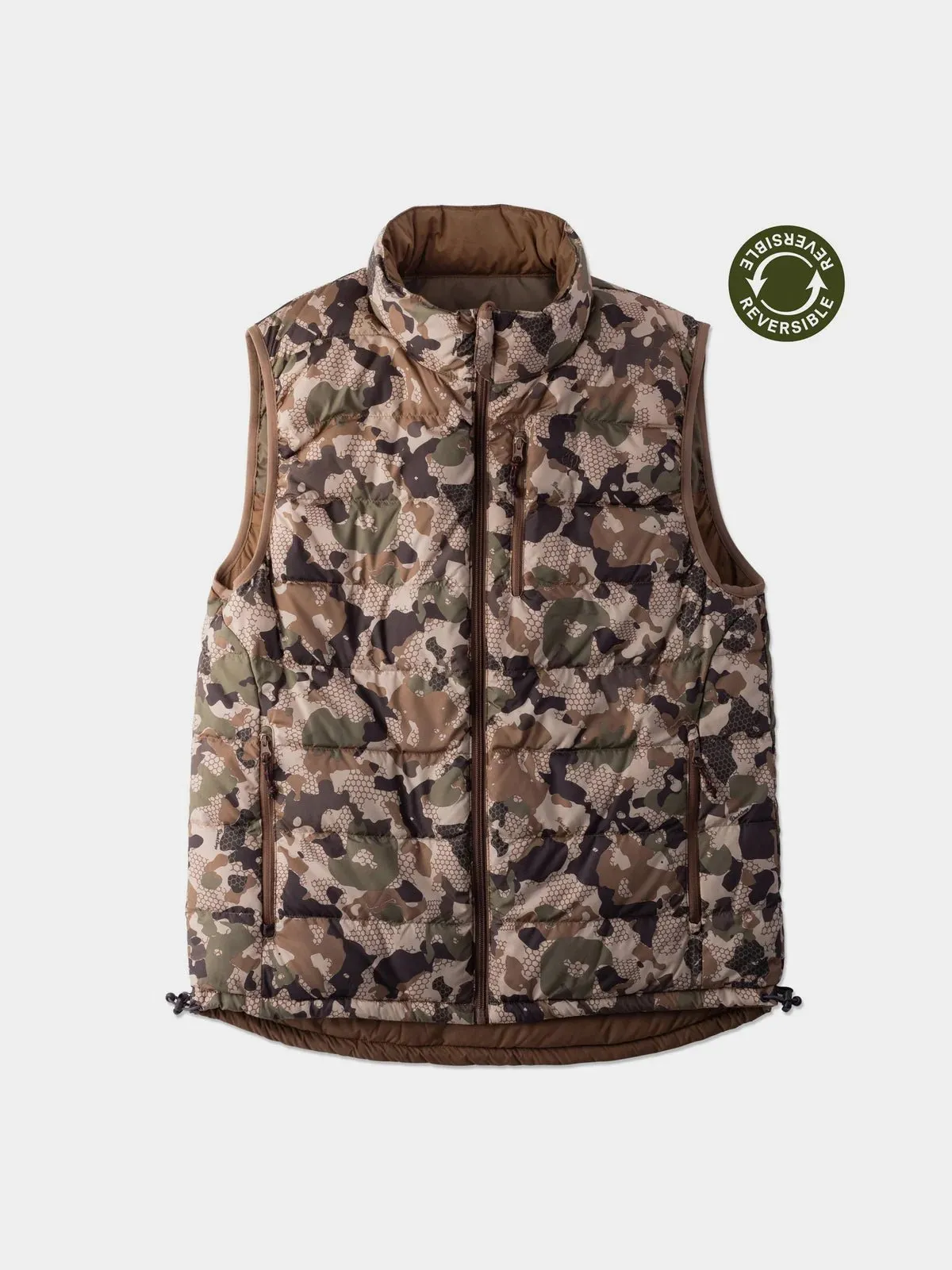 Duck Camp DryDown Vest Reversible