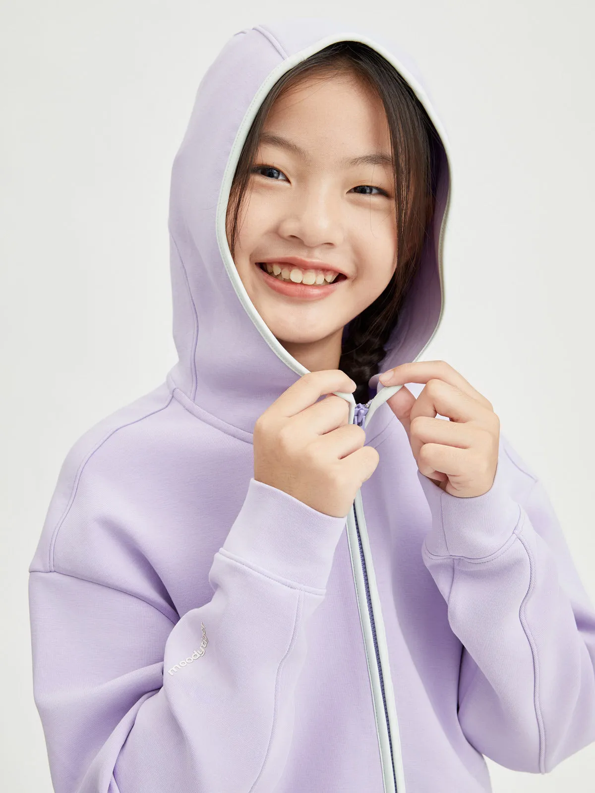 Full-Zip Track Hoodie