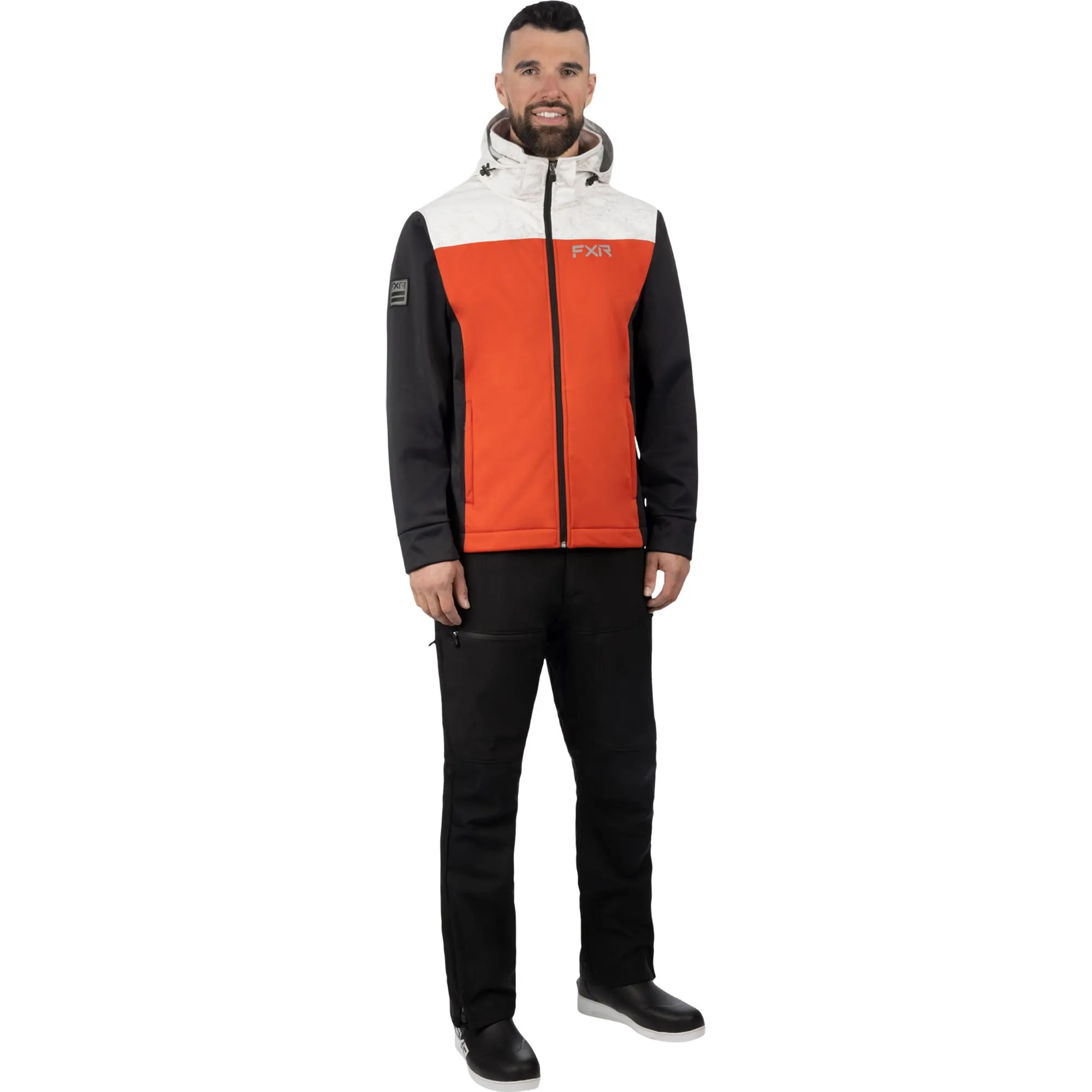 FXR Renegade Softshell Jacket Burnt Orange/Black