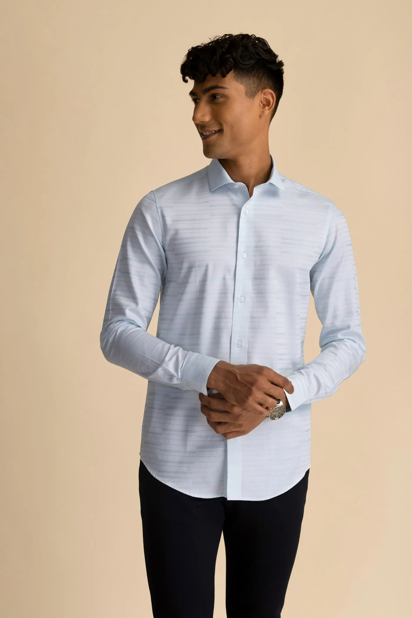 Lazor Light Blue Shirt