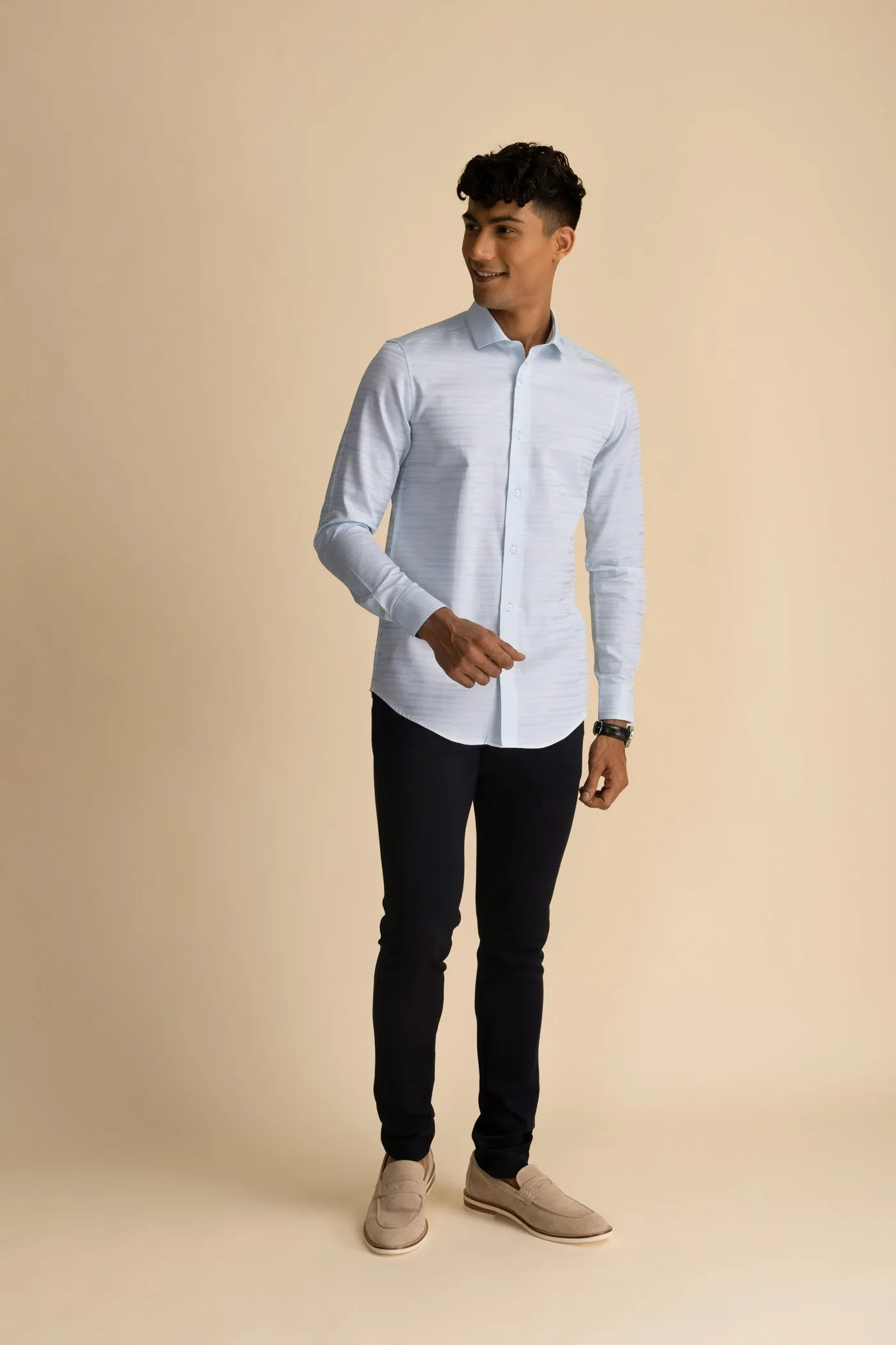 Lazor Light Blue Shirt