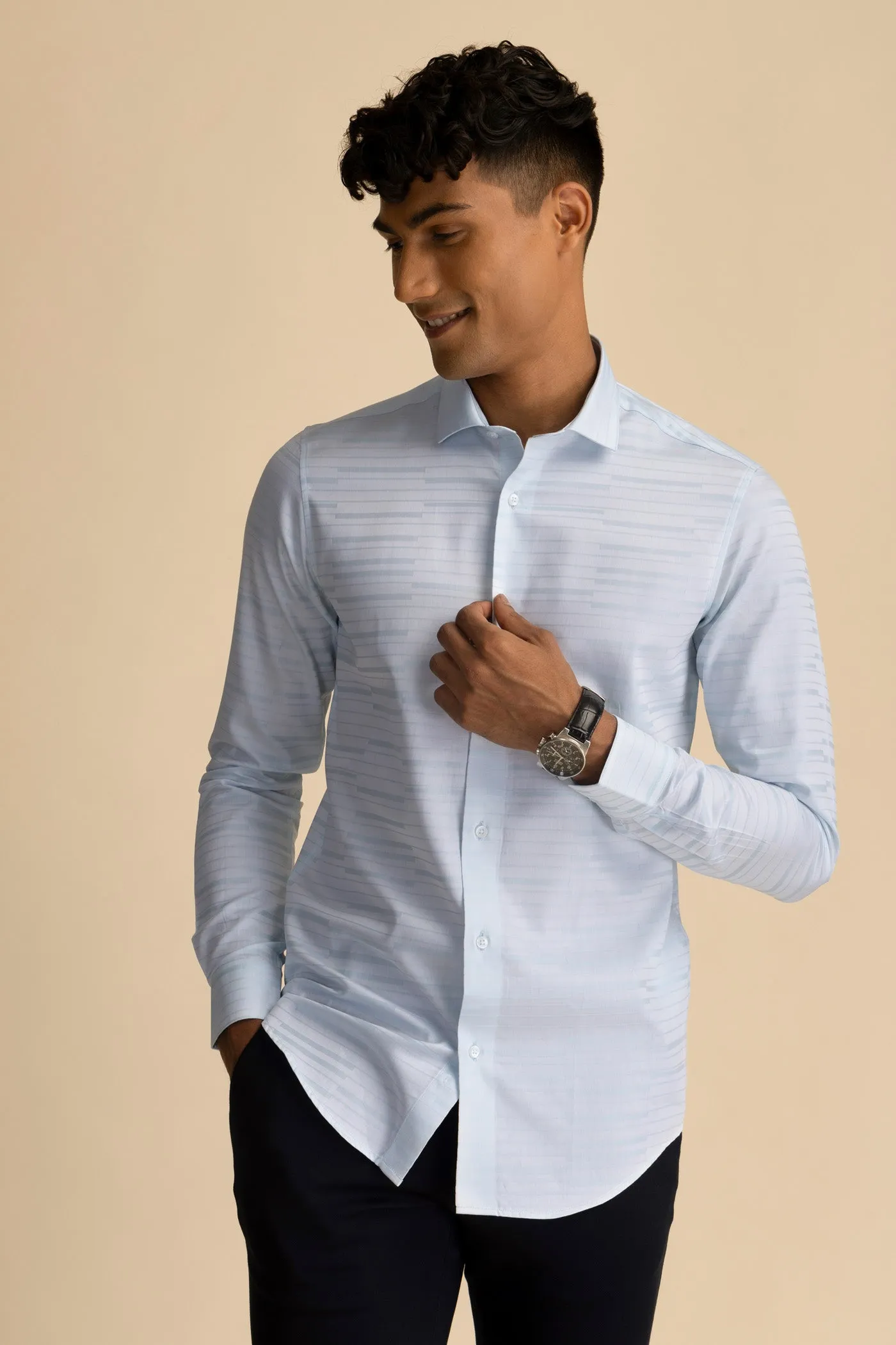 Lazor Light Blue Shirt