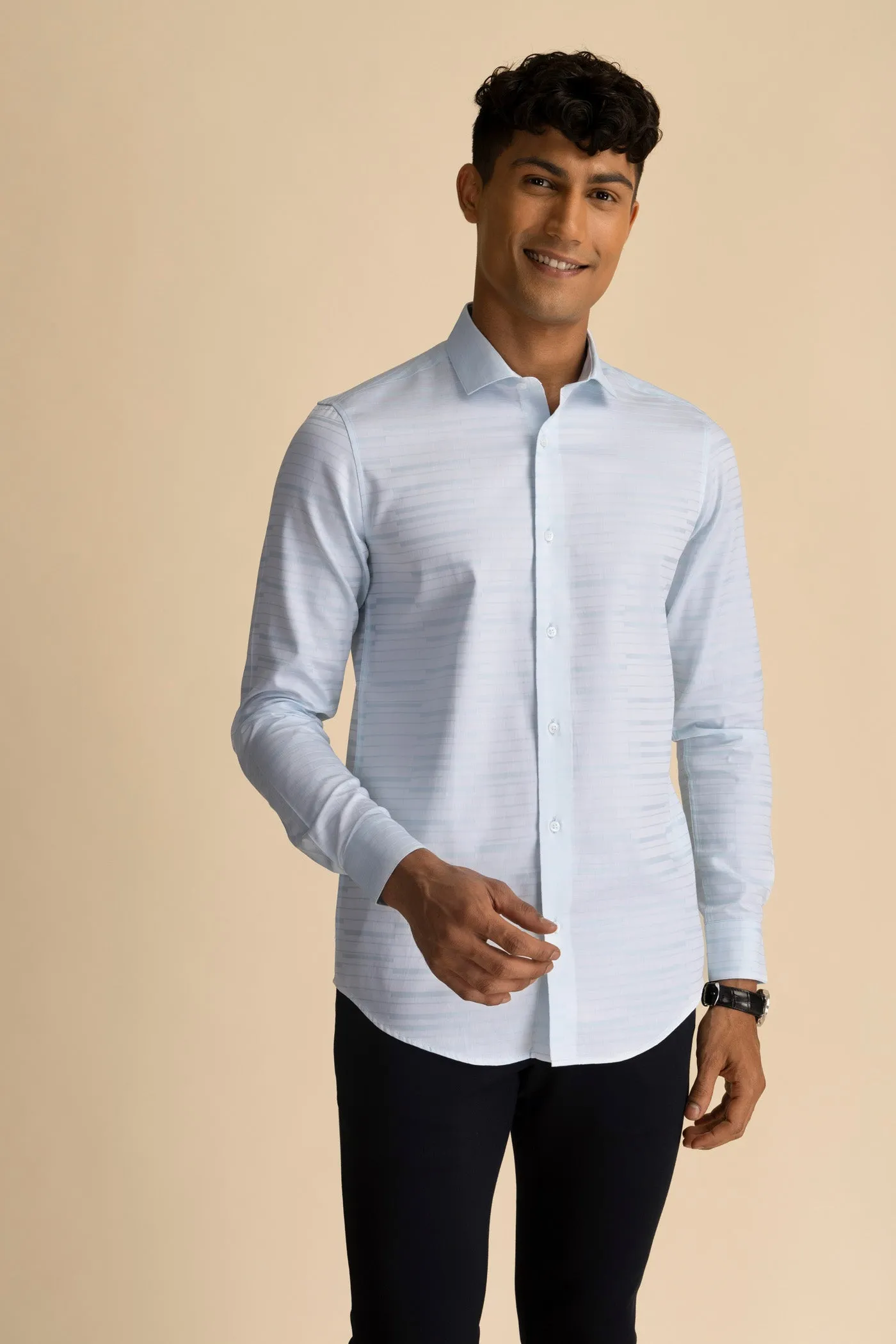 Lazor Light Blue Shirt