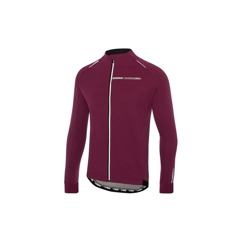 Madison Sportive Men's Softshell Cycling Jacket - Small - Classy Burgundy