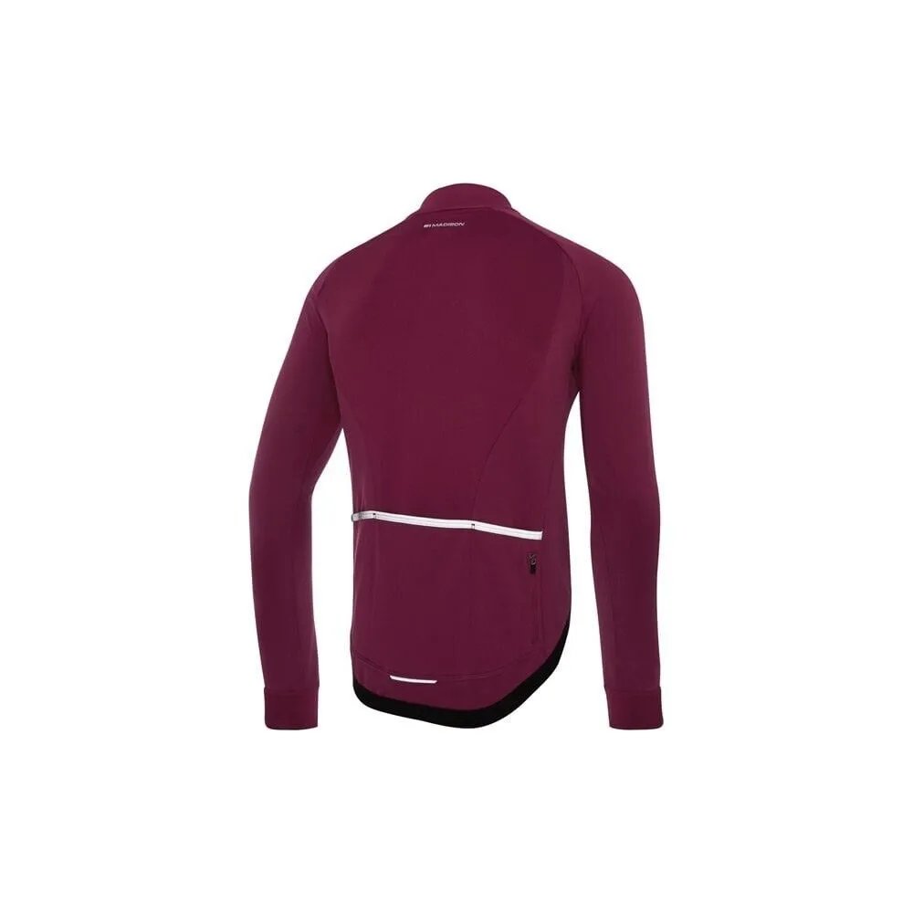 Madison Sportive Men's Softshell Cycling Jacket - Small - Classy Burgundy