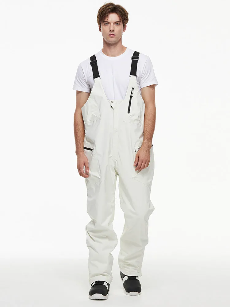 Men's Backcountry Mountain Chill Waterproof Cargo Snow Bib Overalls