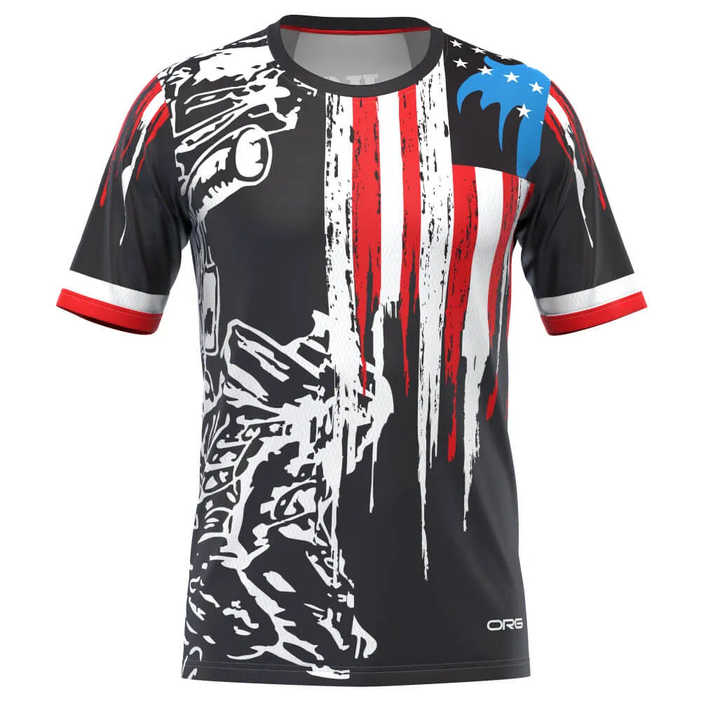 Men's Honor the Fallen Short Sleeve Running Shirt