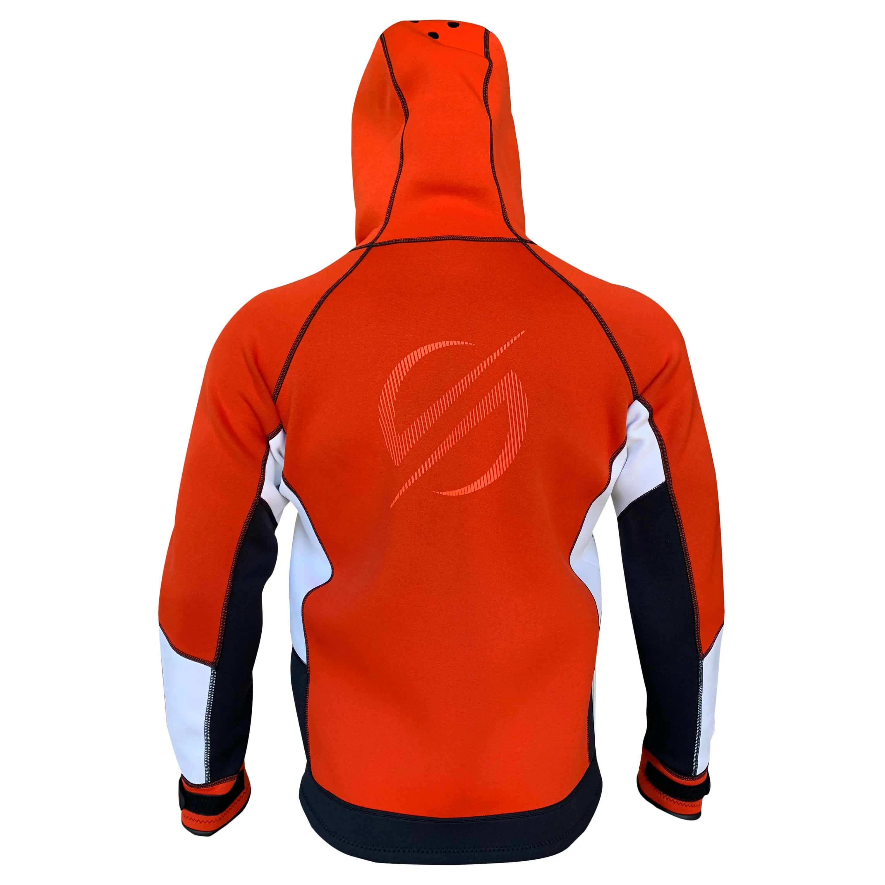 Neoprene Jacket Hoodie Windbreaker Unisex | Red