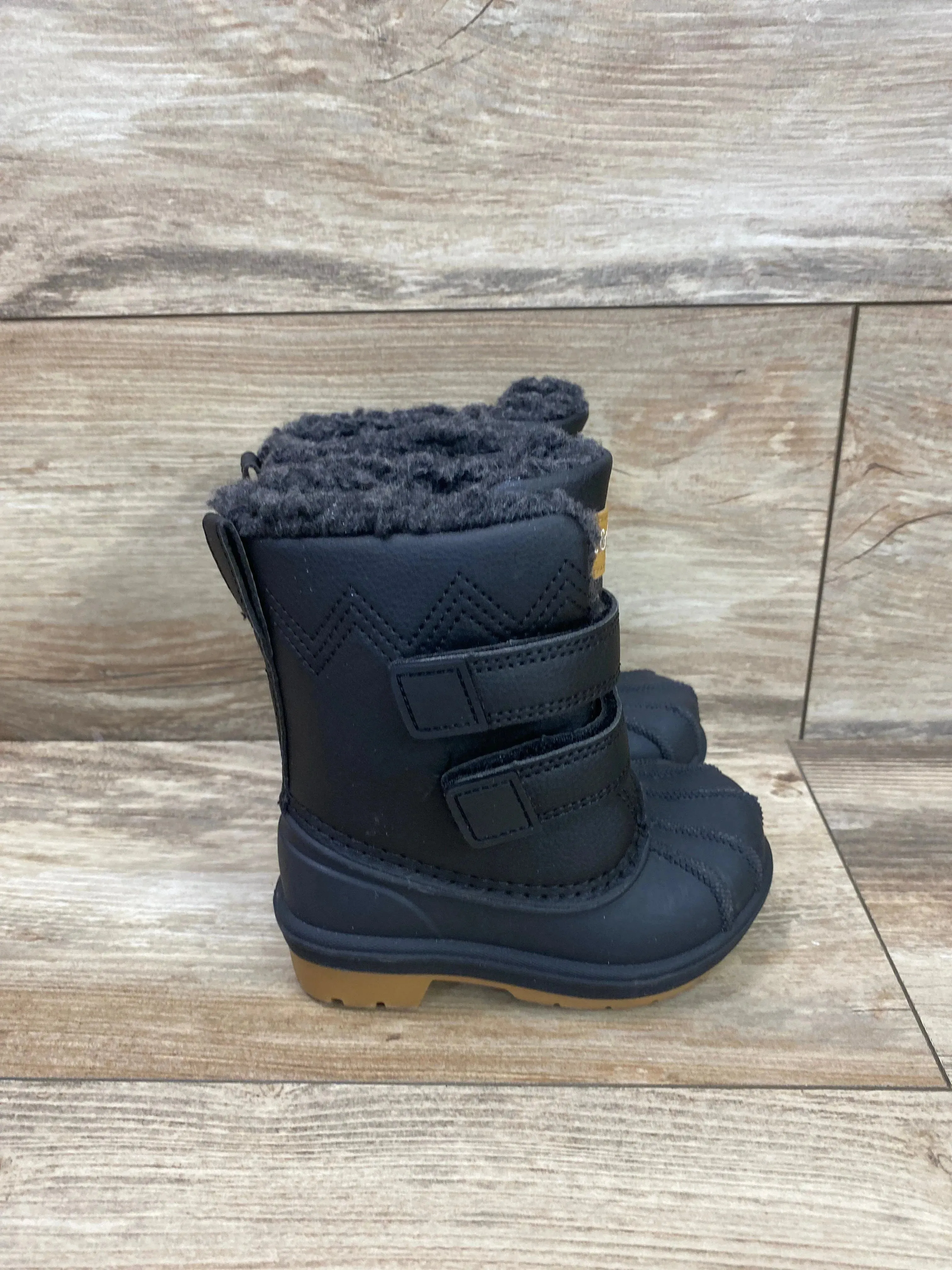 NEW Cat & Jack Denver Black Winter Boots sz 5c