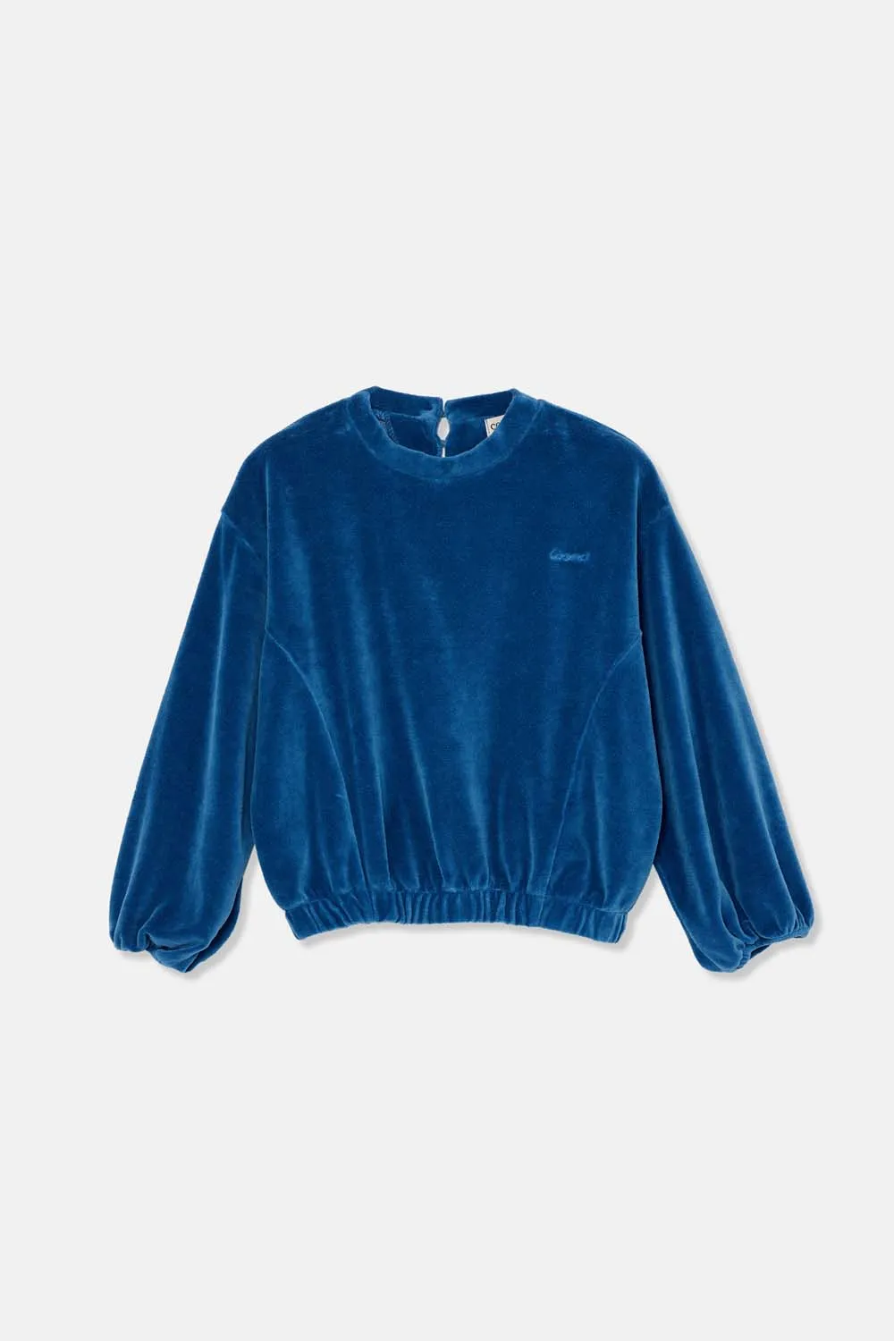 ORGANIC VELOUR SWEATSHIRT COZMO