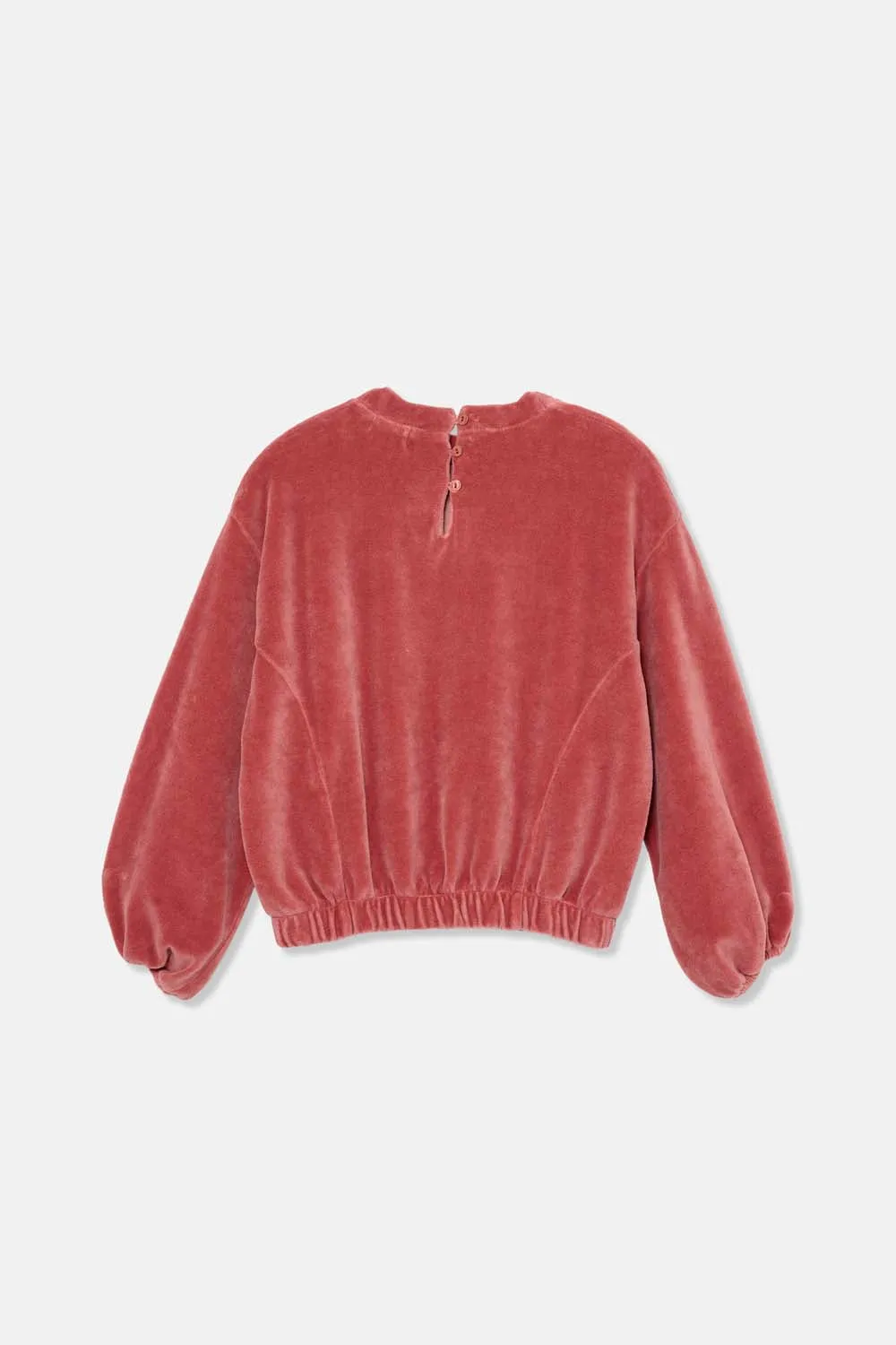 ORGANIC VELOUR SWEATSHIRT COZMO