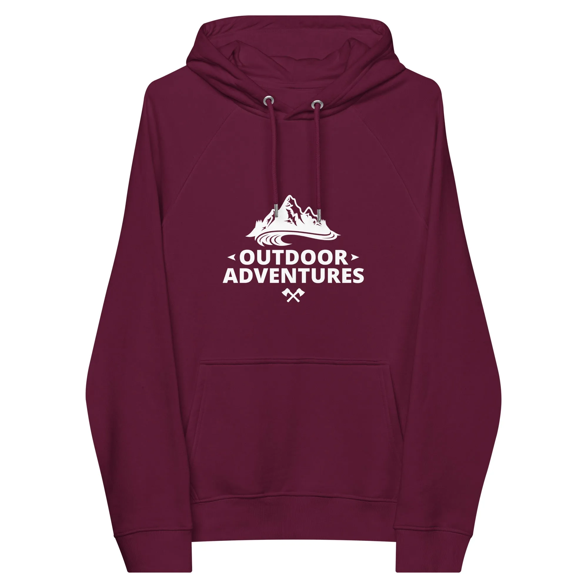 Outdoor Adventure - Unisex eco raglan hoodie