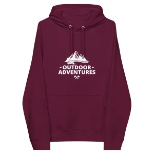 Outdoor Adventure - Unisex eco raglan hoodie