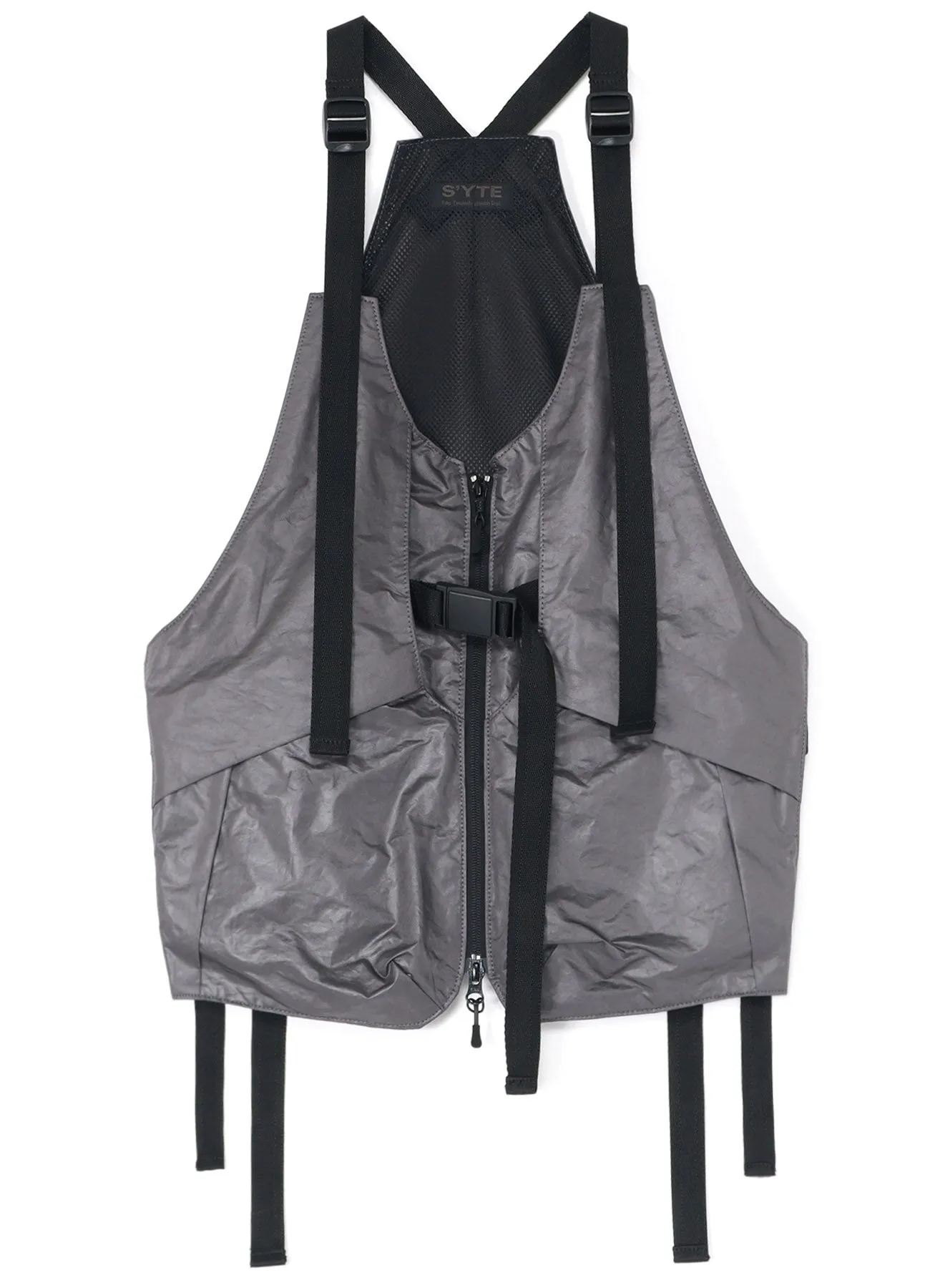 PE/NY WATER REPELLENT TAFFETA MULTI-POCKET TECH VEST