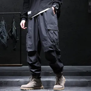 Quick-drying Waterproof Loose Leg Straight Harem Pants