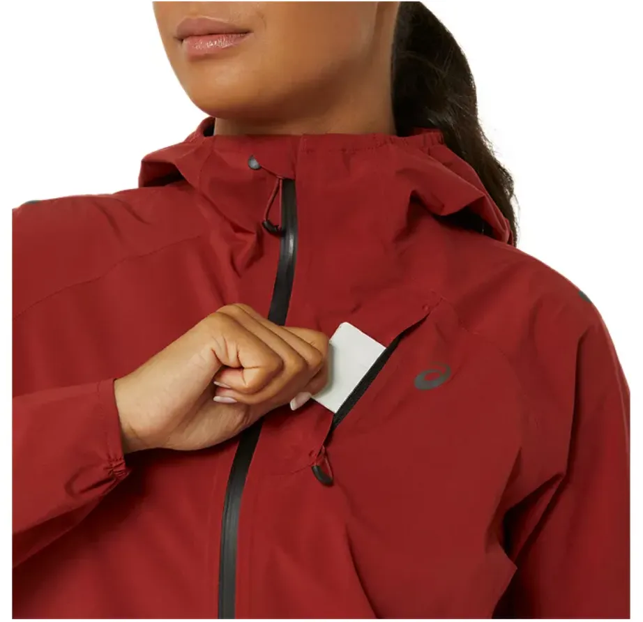 Rose Bowl Half Marathon & 5K - ASICS Women's Metarun Waterproof Jacket (2012D092-600)