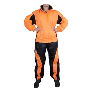 RS5021 Women's Two Piece High Visibility Motorcycle Rain Suit