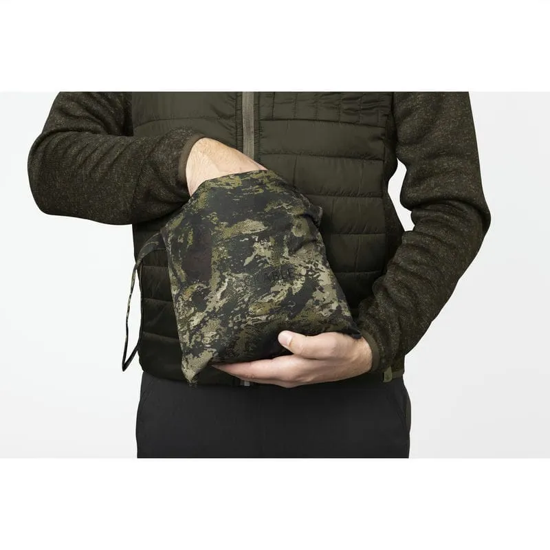 Seeland Taxus Camo SEETEX Waterproof Rain Poncho - InVis Green