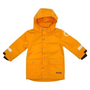 Shell Waterproof Breathable Parka Jacket: Tangerine Orange