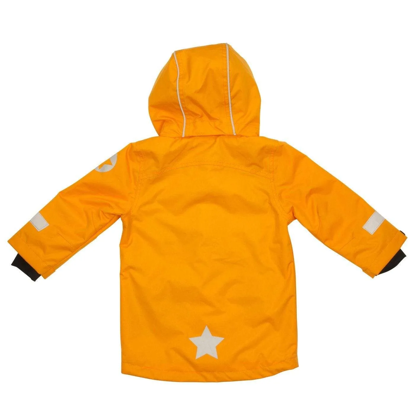 Shell Waterproof Breathable Parka Jacket: Tangerine Orange