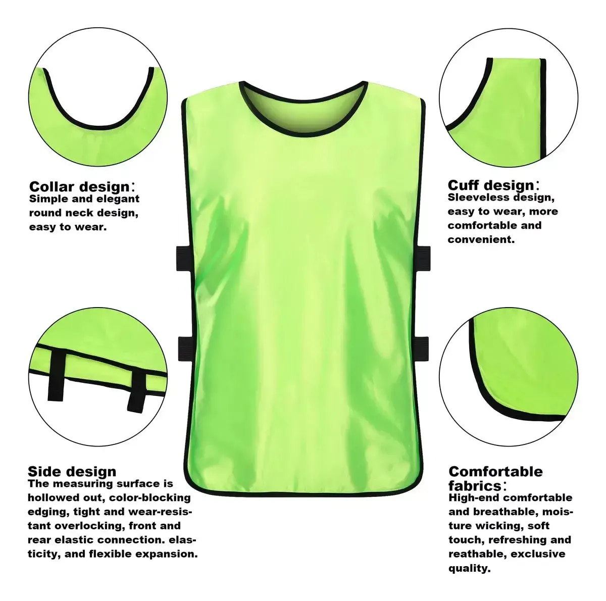 Team Practice Vests For Perfect Performance