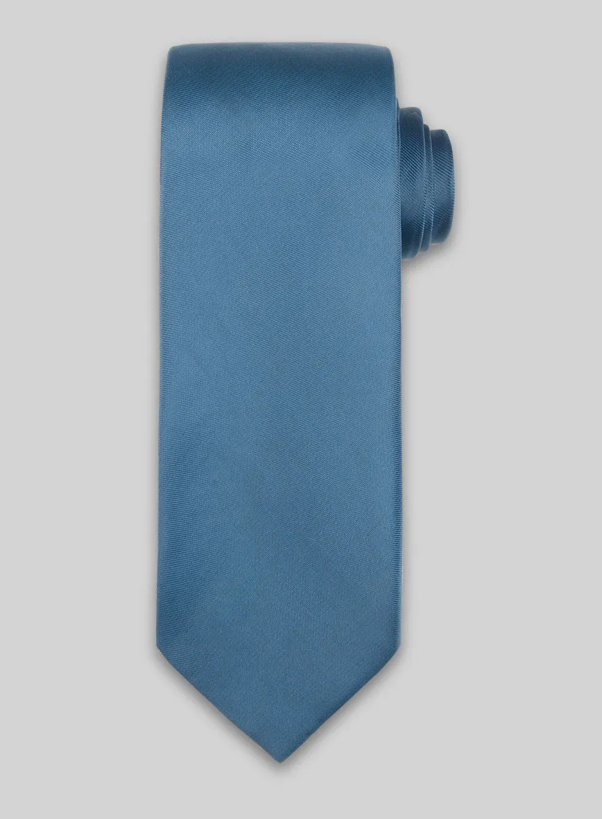 Turkish Blue Satin Tie