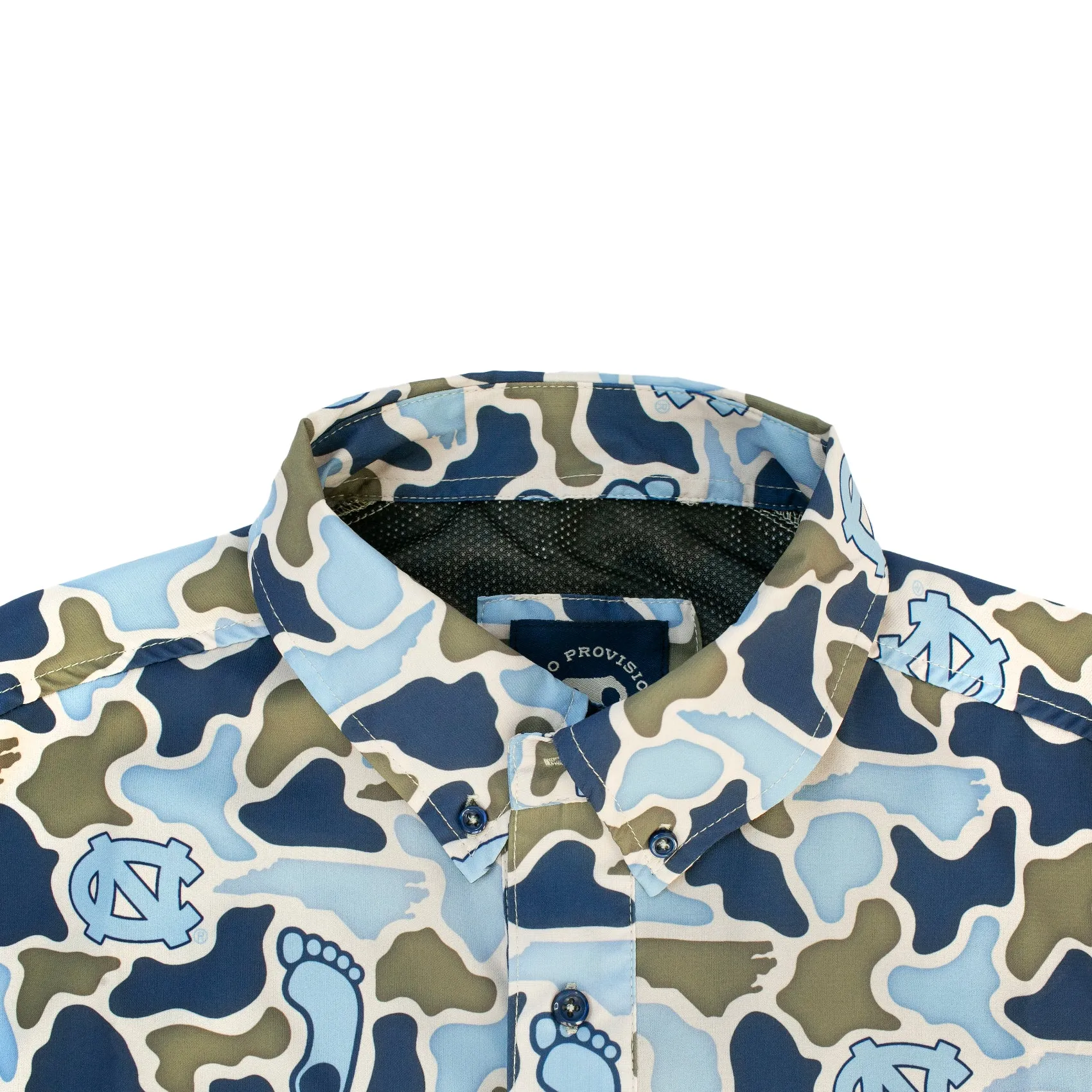 UNC Tar Heels Camo - Frio Tech Long Sleeve