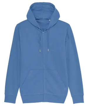 Unisex Connector essential zip-thru hoodie sweatshirt (STSU820) | Bright Blue