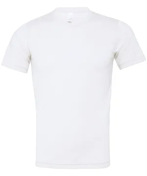 Unisex triblend crew neck t-shirt | Solid White Triblend