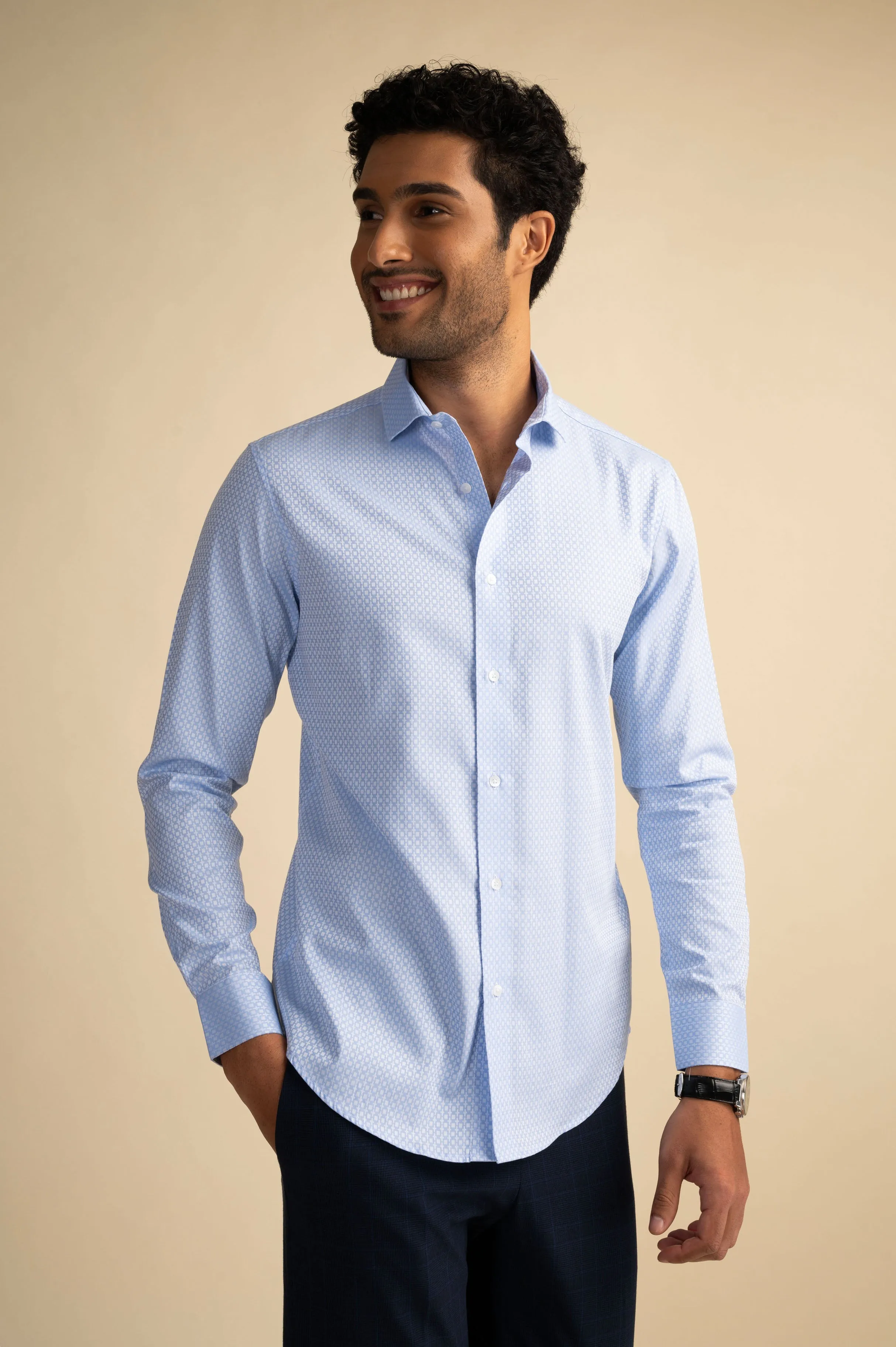 Wall Street Blue Shirt