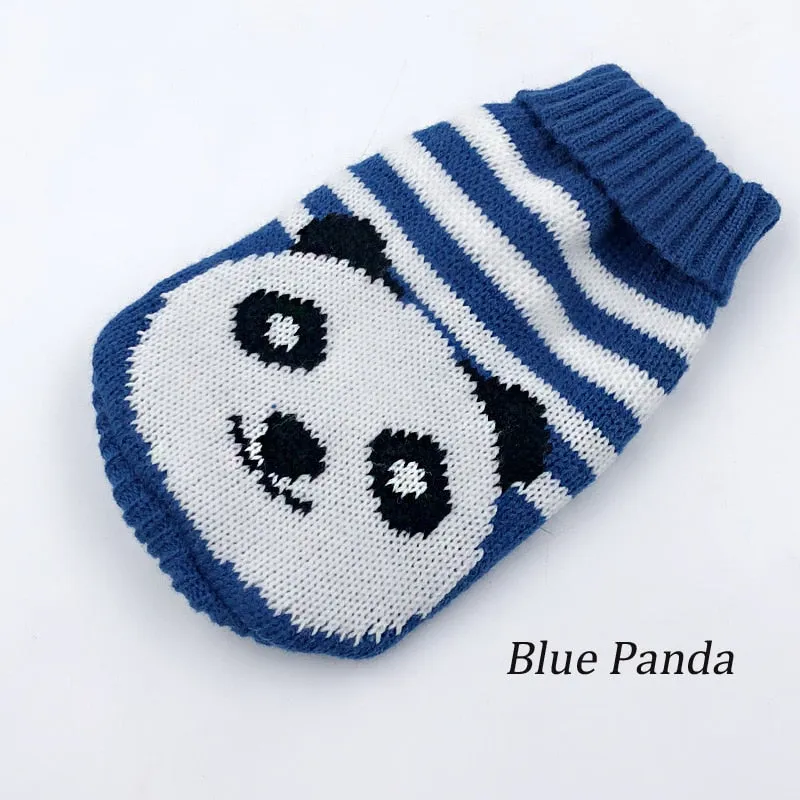 Warm Pet Clothes for Small Medium Dogs Winter Christmas Dogs Sweater