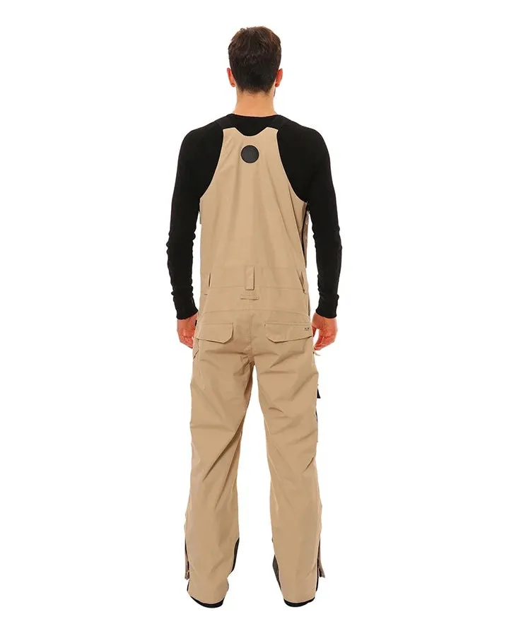 XTM Tyler Mens Bib Pants Oatmeal